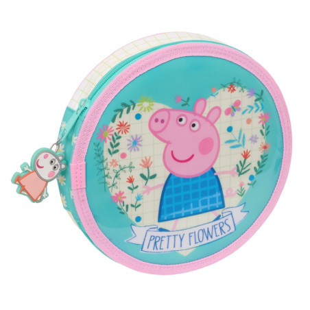 PLUMIER REDONDO 18 PCS. PEPPA PIG "PRETTY FLOWERS" SAFTA25 ENERO 412390633