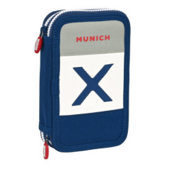 PLUMIER DOBLE PQÑO 28 PCS MUNICH "COLLEGE" SAFTA23 ENERO 412374854