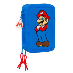 PLUMIER TRIPLE 36 PCS SUPER MARIO "PLAY" 412371857 SAFTA24