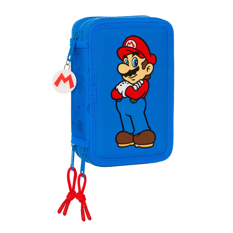 PLUMIER TRIPLE 36 PCS SUPER MARIO "PLAY" 412371857 SAFTA24