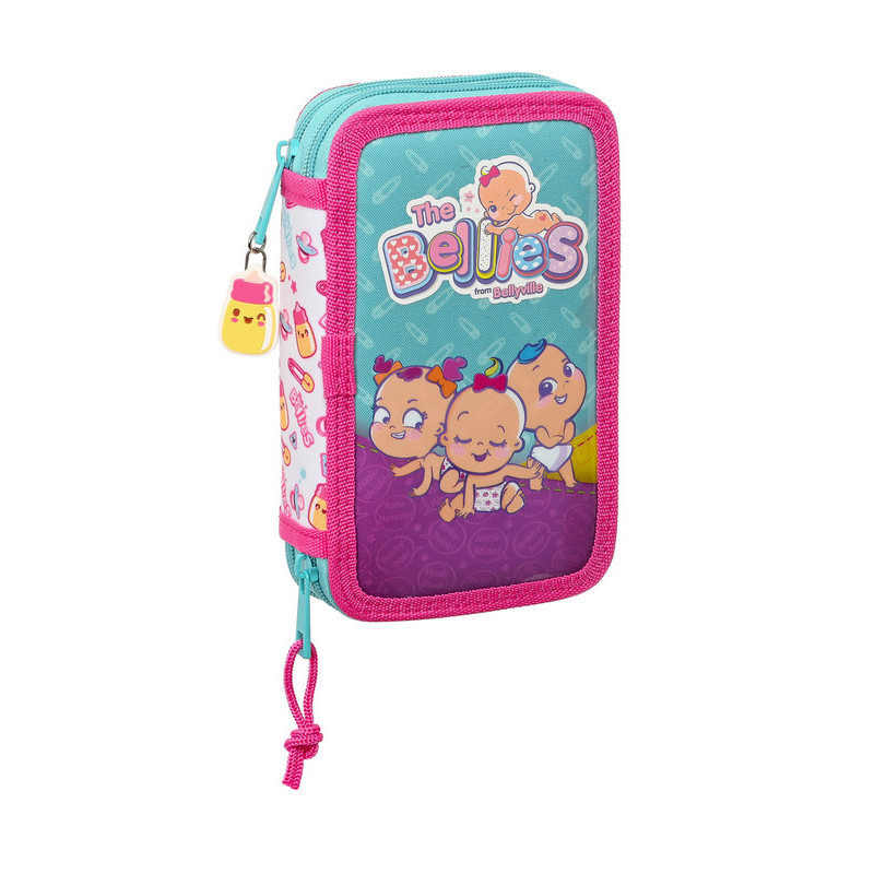 PLUMIER DOBLE PQÑO 28 PCS THE BELLIES 412359854 SAFTA23 VAC