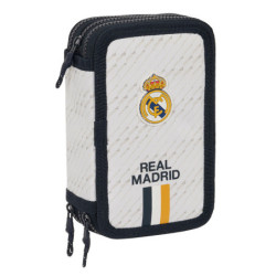 PLUMIER TRIPLE 36 PCS REAL MADRID 1ª EQUIP. 23/24 412354857 SAFTA23 VAC