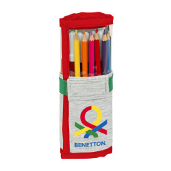 PLUMIER ENROLLABLE 27 PCS. BENETTON "POP" SAFTA23 ENERO 412352786