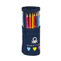 PLUMIER ENROLLABLE 27 PCS. BENETTON "LOVE" SAFTA23 ENERO 412350786