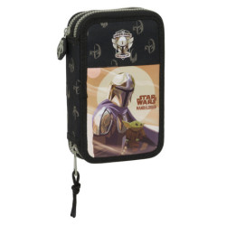 PLUMIER DOBLE PQÑO 28 PCS THE MANDALORIAN "THIS IS THE WAY" 412341854 SAFTA24