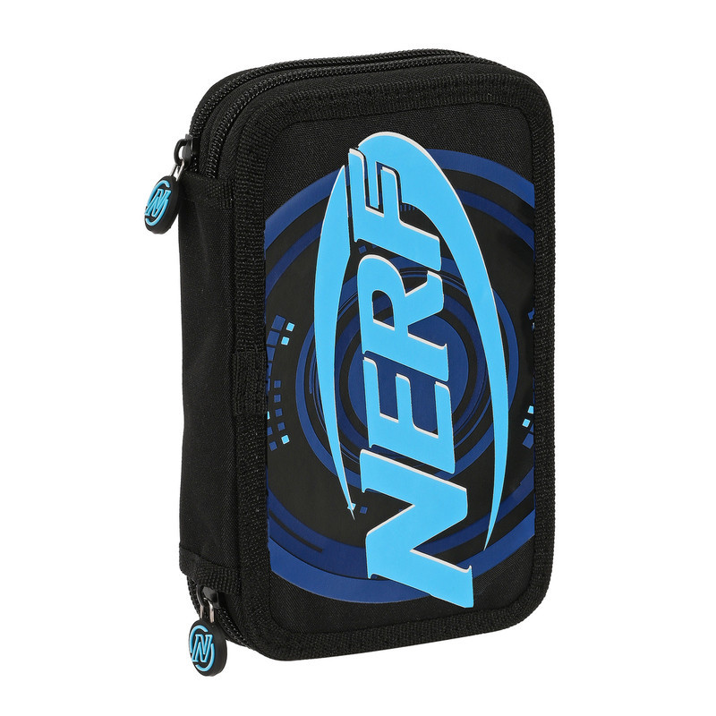 PLUMIER DOBLE PQÑO 28 PCS NERF "BOOST" SAFTA23 ENERO 412340854