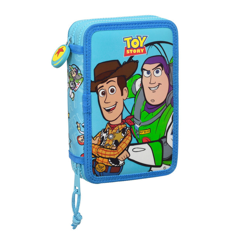 PLUMIER DOBLE PQÑO 28 PCS TOY STORY "READY TO PLAY" SAFTA23 ENERO 412331854