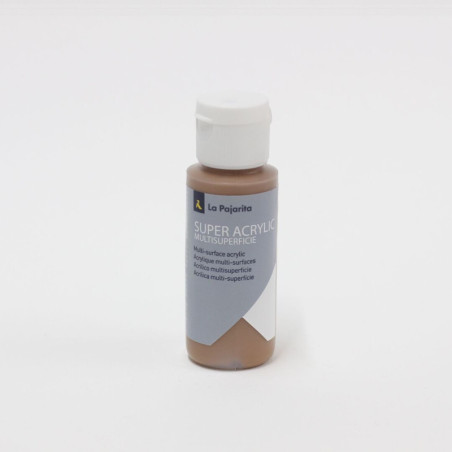 PAJARITA SUPER ACRYLIC A-23 TABACO LA PAJARITA 179676 60 ML UNIDAD