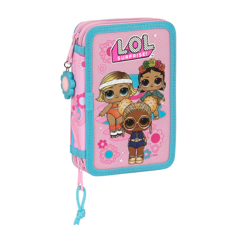 PLUMIER DOBLE PQÑO 28 PCS LOL SURPRISE! "GLOW GIRL" SAFTA23 ENERO 412320854