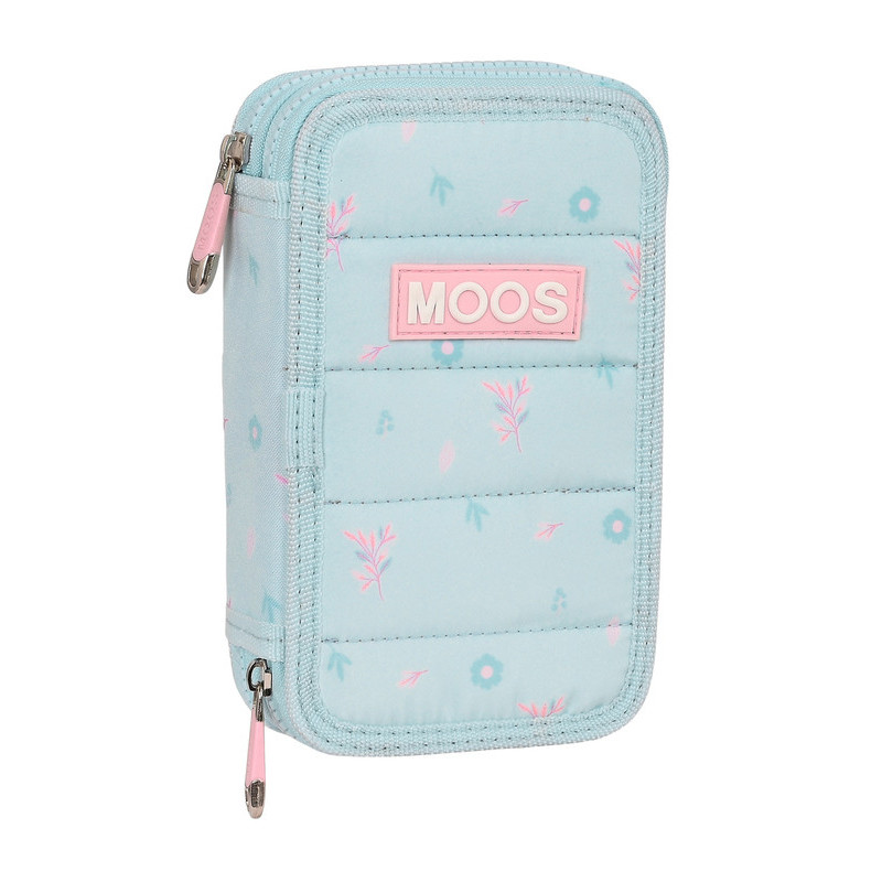 PLUMIER DOBLE PQÑO 28 PCS MOOS "GARDEN" 412318854 SAFTA23 VAC