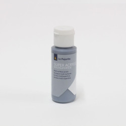 PAJARITA SUPER ACRYLIC A-33 GRIS AZULADO LA PAJARITA 180676 60 ML UNIDAD