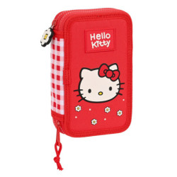 PLUMIER DOBLE PQÑO 28 PCS HELLO KITTY "SPRING" SAFTA23 ENERO 412316854