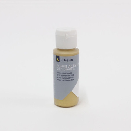PAJARITA SUPER ACRYLIC A-46 ORO RICO LA PAJARITA 182076 60 ML UNIDAD