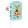 PLUMIER DOBLE PQÑO 28 PCS BOB ESPONJA "STAY POSITIVE" SAFTA23 ENERO 412291854