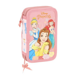 ESTUCHE CREMA DOBLE PEQ 28 PCS PRINCESAS DISNEY "DREAM IT" 412280854 19,5*12,5 SAFTA22