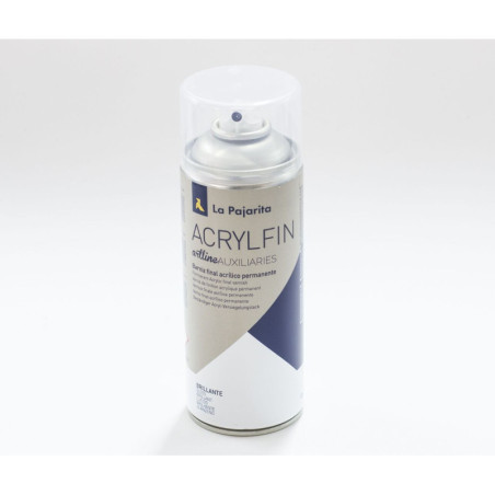 BARNIZ ACRYLFIN BRILLANTE SPRAY LA PAJARITA 193626 400 ML UNIDAD