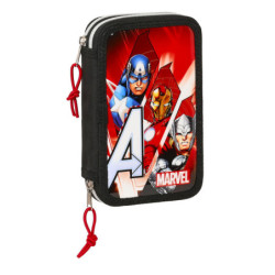 ESTUCHE CREMA DOBLE PEQ 28 PCS AVENGERS "INFINITY" 412279854 19,5*12,5 SAFTA22