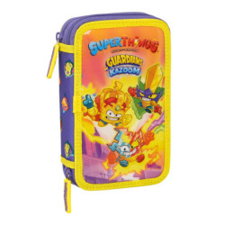 PLUMIER DOBLE PQÑO 28 PCS SUPERTHINGS GUARDIANS OF KAZOOM SAFTA23 ENERO 412270854