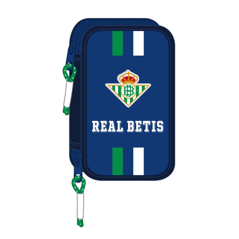 PLUMIER DOBLE PQÑO 28 PCS REAL BETIS BALOMPIE SAFTA23 ENERO 412266854
