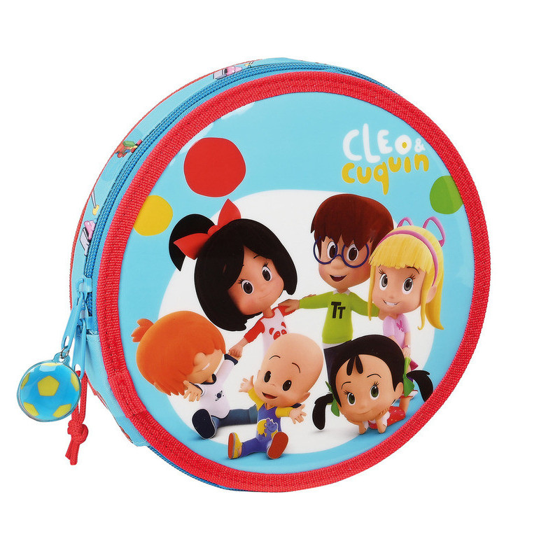 ESTUCHE CREMA REDONDO 18 PCS. CLEO & CUQUIN "GOOD NIGHT" 412259633 3,5*21 SAFTA22