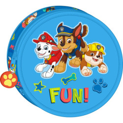 ESTUCHE CREMA REDONDO 18 PCS. PAW PATROL "FRIENDSHIP" 412256633 3,5*21 SAFTA22