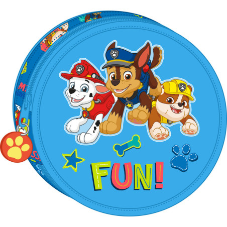 ESTUCHE CREMA REDONDO 18 PCS. PAW PATROL "FRIENDSHIP" 412256633 3,5*21 SAFTA22
