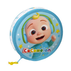 ESTUCHE CREMA REDONDO 18 PCS. FACIL LIMPIEZA COCOMELON 412246633 3,5*21 SAFTA22