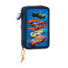 ESTUCHE CREMA DOBLE PEQ 28 PCS HOT WHEELS "CHALLENGE" 412238854 19,5*12,5 SAFTA22