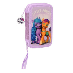 PLUMIER DOBLE PQÑO 28 PCS MY LITTLE PONY SAFTA23 ENERO 412235854