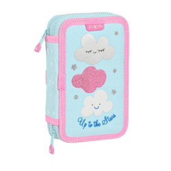 ESTUCHE CREMA DOBLE PEQ 28 PCS RECICLABLE GLOWLAB KIDS "NUBE" 412223854 19,5*12,5 SAFTA22