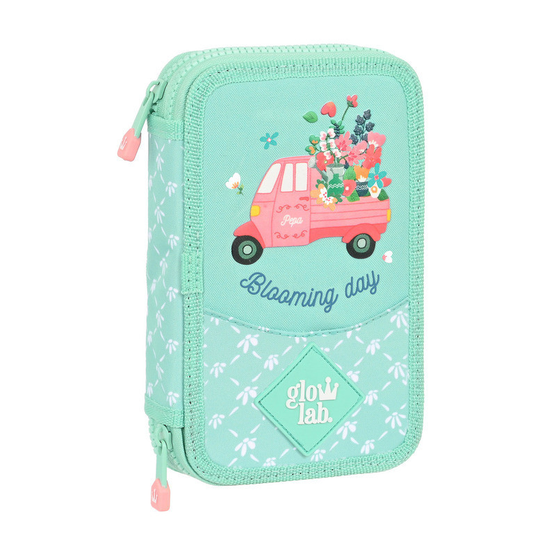 PLUMIER DOBLE PQÑO 28 PCS GLOWLAB "PEPA" SAFTA23 ENERO 412217854