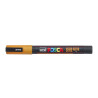 MARCADOR UNI-BALL POSCA PC-3ML PUNTA REDONDA 0,9-1,3MM PURPURINA NARANJA (4)