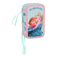 ESTUCHE CREMA TRIPLE 36 PCS FROZEN II "ONE HEART" 412215857 19,5*12,5 SAFTA22