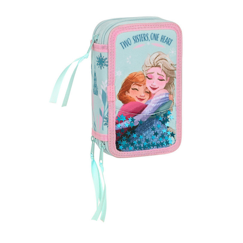 ESTUCHE CREMA TRIPLE 36 PCS FROZEN II "ONE HEART" 412215857 19,5*12,5 SAFTA22