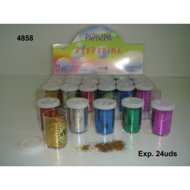 PURPURINA WG LLUVIA SURTIDA C/24U 48580