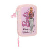 ESTUCHE CREMA DOBLE PEQ 28 PCS BARBIE "SWEET" 412210854 19,5*12,5 SAFTA22