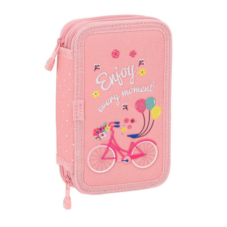 ESTUCHE CREMA DOBLE PEQ 28 PCS GLOWLAB "ENJOY THE RIDE" 412161854 19,5*12,5 SAFTA22