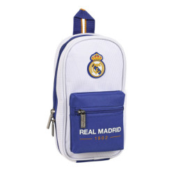 ESTUCHE CREMA MOCHILA C/4 PORT.LLENOS REAL MADRID 1ª EQUIP. 21/22 412154747 23*12 SAFTA22