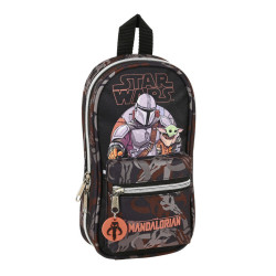 ESTUCHE CREMA MOCHILA C/4 PORT.LLENOS THE MANDALORIAN "THE GUILD" 412141747 23*12 SAFTA22