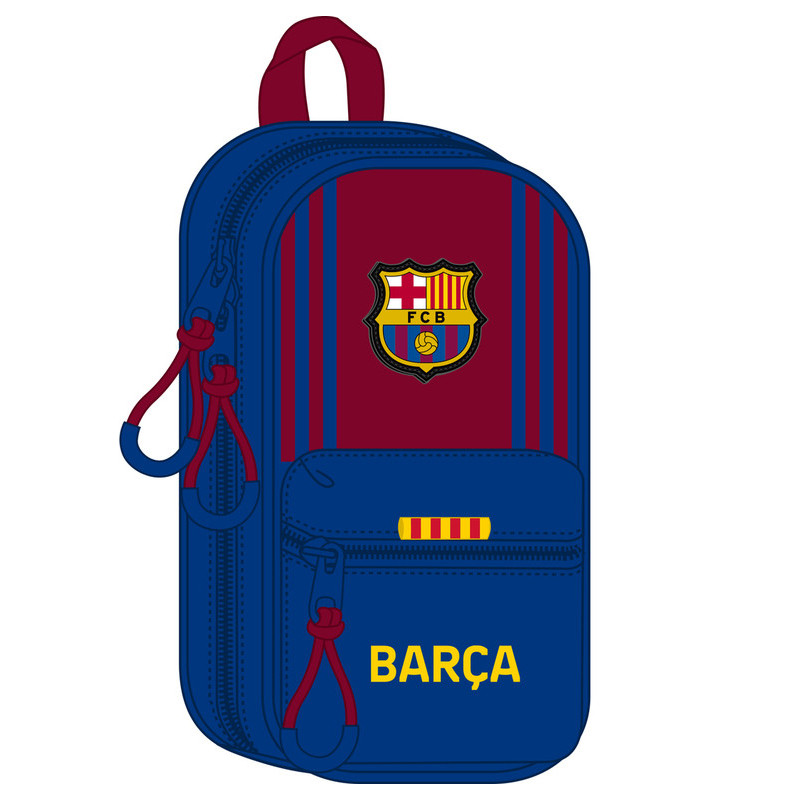 ESTUCHE CREMA MOCHILA C/4 PORT.LLENOS F.C.BARCELONA 1ª EQUIP. 21/22 412129747 23*12 SAFTA22