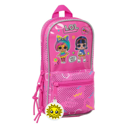 ESTUCHE CREMA MOCHILA C/4 PORT.VACIO LOL SURPRISE! "ART CLUB" 412120847 23*12 SAFTA22