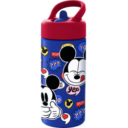 BOTELLA 410ML MICKEY MOUSE "HAPPY SMILES" SAFTA23 ENERO 41001
