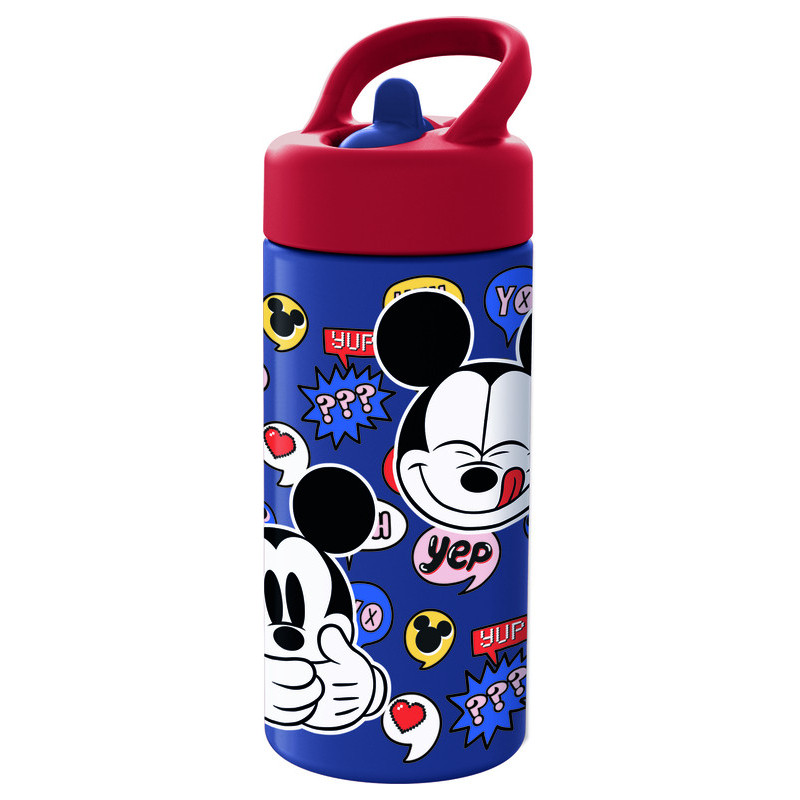 BOTELLA 410ML MICKEY MOUSE "HAPPY SMILES" SAFTA23 ENERO 41001