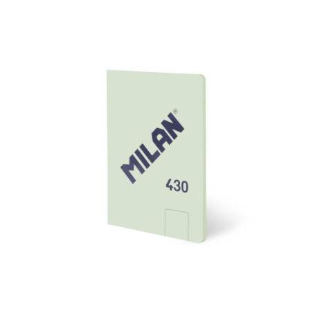 LIBRETA A5 MILAN ENCOLADA 48H LISO 95G 430 SINCE 1918 VERDE 57251G48GR UNIDAD