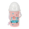 BOTELLA 500ML APERTURA AUTOM. CON PAJITA SAFTA PREESCOLAR "JIRAFA" SAFTA25 ENERO 342492899