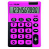 CALCULADORA DUO 10 DIGITOS BLISTER TECLAS GRANDES ROSA MILAN