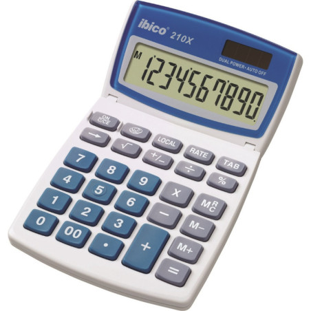 CALCULADORA SOBREMESA 10 DÍGITOS 210X IBICO