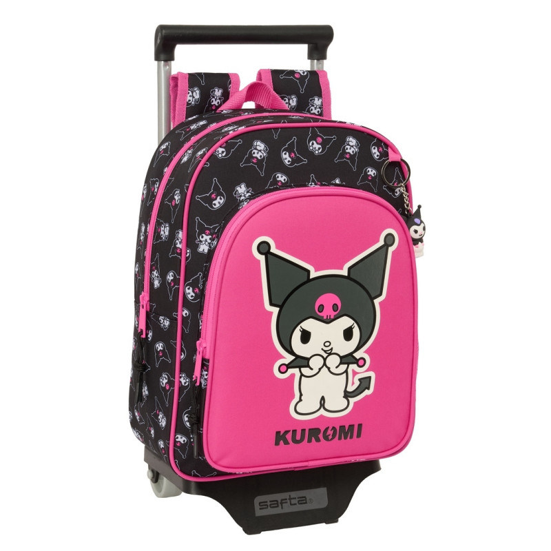 MOCHILA 185+CARRO 705 KUROMI SAFTA26 612541020 34X26 UNIDAD