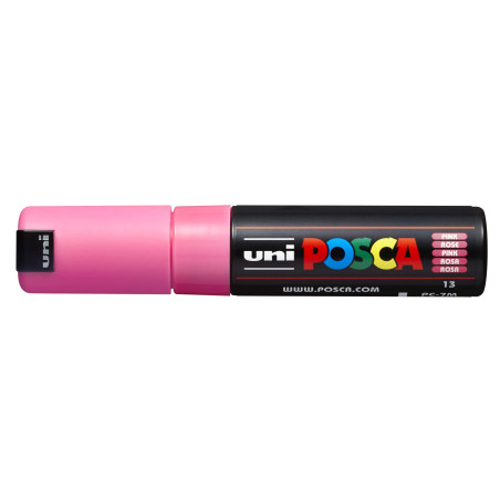 MARCADOR UNI-BALL POSCA PC-7M PUNTA REDONDA 4,5-5,5MM ROSA (13)