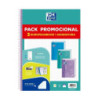 CUADERNO ENRI OXFORD SCHOOL EUROPEAN A-4  80H 5*5 PACK 3U PASTEL 400195027